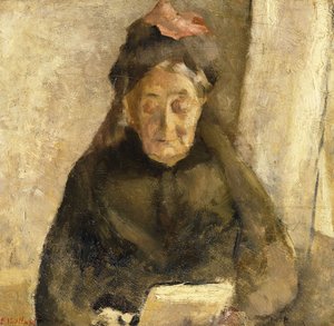 Portret van mijn grootmoeder, Michaud-bonne maman, 1888 door Edouard Vuillard