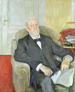 Senator Eduard Wilhelm Ludwig Heinrich Roscher door Edouard Vuillard