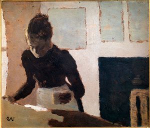 De strijkster van de 20e eeuw door Edouard Vuillard