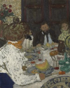 De lunch, ca. 1895 door Edouard Vuillard