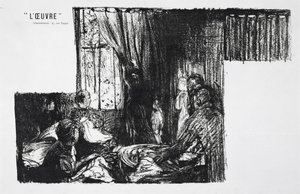 De zuilen van de samenleving, 1896 door Edouard Vuillard