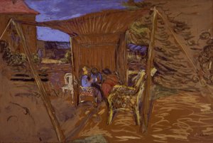 De Tent, 1908 door Edouard Vuillard