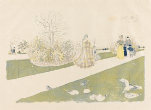 De Tuilerieëntuin, gepubliceerd 1896