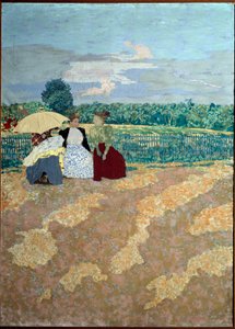 De openbare tuinen: Het gesprek (detail)