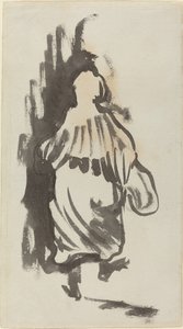 Wandelende Figuur van Achteren Gezien door Edouard Vuillard