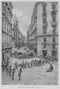 15 Mei 1848 in Napels