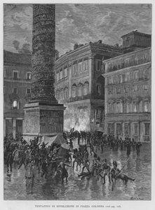 Tentativo Di Rivoluzione In Piazza Colonna