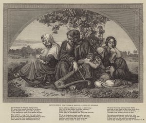 Gevangen Joden bij de wateren van Babylon