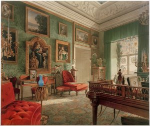 Groene kamer in het Berlijnse paleis