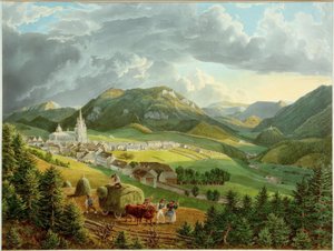Mariazell vanaf de Bürgeralpe