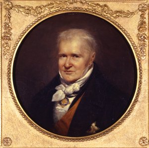 Portret van Alexander von Humboldt door Eduard Hildebrandt