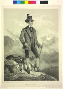 Keizer van Oostenrijk Franz Joseph I door Eduard Kaiser