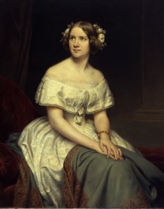 Duits: Portret van de zangeres Jenny Lind