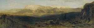 De Schlerngroep bij Bozen door Eduard Peithner von Lichtenfels