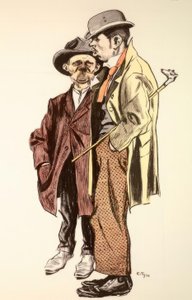 De parvenu door Eduard Thöny