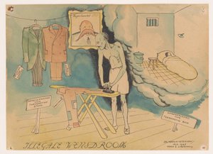 Illegale wensdroom door Eduard Veterman