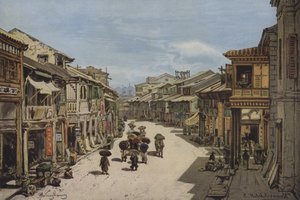 Een Straat in Hong Kong