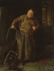 Het Gebroken Handvat, 1900 door Eduard von Grutzner
