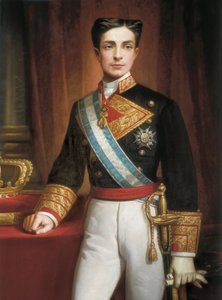 Portret van Alfonso XII