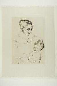De vreugde van een moeder door Edvard Munch