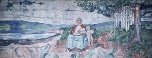 Alma Mater door Edvard Munch
