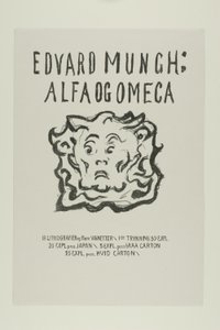 Alfa en Omega:Titelpagina door Edvard Munch