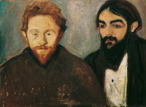 De schilder Paul Herrmann en de arts Paul Contard
