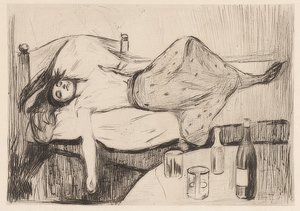 De dag daarna door Edvard Munch