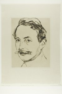 Dr. Max Linde door Edvard Munch