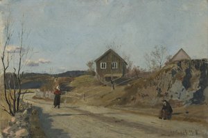 Van Vestre Aker door Edvard Munch