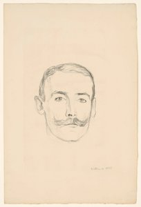 Harry graaf Kessler II door Edvard Munch