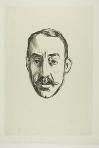 Henry van de Velde door Edvard Munch