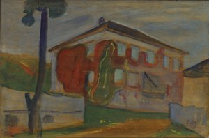 Huis met Rode Wilde Wingerd, c.1900