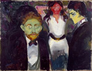 Jaloezie door Edvard Munch