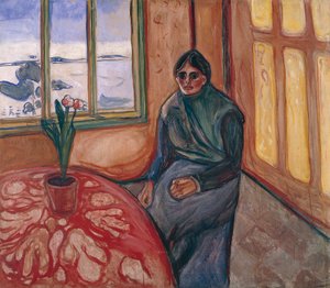 Melancholie / Laura door Edvard Munch