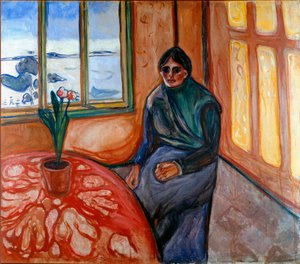Melancholie (Laura) door Edvard Munch