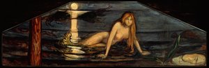 Zeemeermin door Edvard Munch
