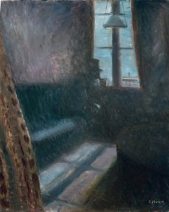 Nacht, Saint Cloud door Edvard Munch