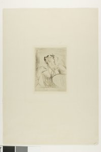 Portret van een jonge vrouw (Het Amerikaanse Meisje)