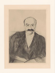 Portret van Dr. Max Asch door Edvard Munch