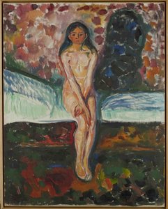 Puberteit door Edvard Munch