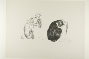 De beer, uit Alpha en Omega door Edvard Munch