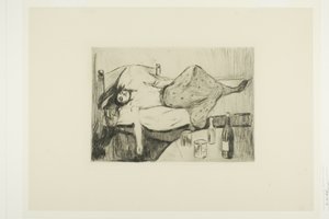 De dag erna door Edvard Munch