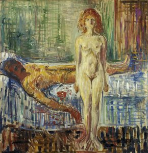 De dood van Marat II door Edvard Munch