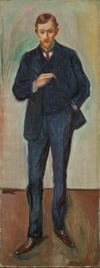 De Fransman, Marcel Archinard, c.1904 door Edvard Munch