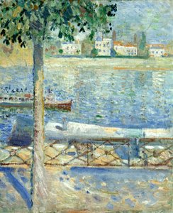 De Seine bij Saint-Cloud door Edvard Munch