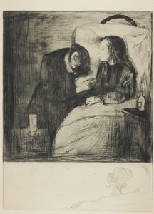 Het Zieke Kind door Edvard Munch