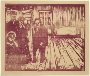 De Geur van de Dood door Edvard Munch