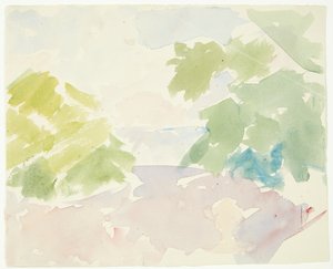 Kleurstudie voor het Langelinie-beeld door Edvard Weie