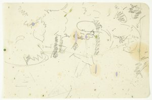 Compositiestudie voor het Langelinie-beeld